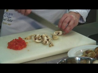bravo chef vegetarian cuisine - 04. mushroom stew with sour cream and dumplings