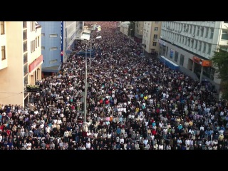 the golden horde is back. uraza bairam moscow prospekt mira 2012
