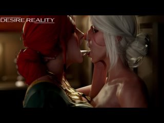 awf triss ciri lesbian part 1 - the wither by desire reality