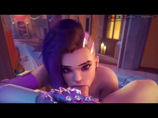 awf sombra blowjob and doggy