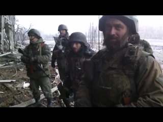 donetsk airport new terminal - ukrainian soldiers captured (2-3)